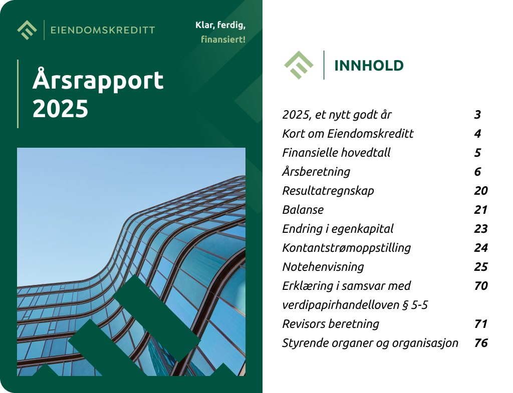 New Table of Contents